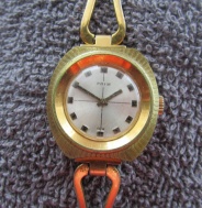 Dámské zlacené hodinky Prim, typ 80 047 3 z roku 1975