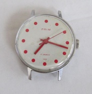 Zajímavý model hodinek Prim