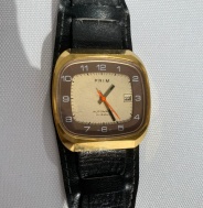 Pozlátené hodinky Prim 21 jewels Automatic