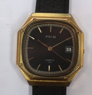 pánské Prim Quartz, černý číselník