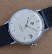 PRIM BAUHAUS ANCRE AUTOMATIC CAL. 96 KRÉMOVÉ VÝVOZNÍ ORIGINÁLY