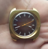 Prim Automatic 21 jewels hnědé