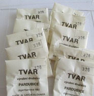 326 - 10 x ORIGINÁLNÍ SKLO TVAR PARDUBICE 326  - NA PRIM TRAKTOR