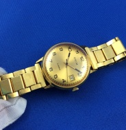 PRIM zlatožltý číselník.....34mm