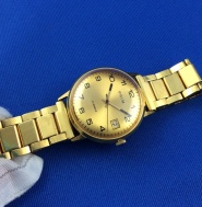 PRIM zlatožltý číselník.....34mm