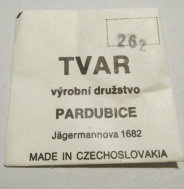 262 - DĚTSKÉ SPORT FORMULE - ORIGINÁLNÍ SKLO NA HODINKY - TVAR PARDUBICE