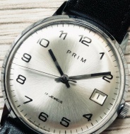 Náramkové hodinky PRIM zo 70. rokov. Typ 68 248 1. Po servise v bezchybnom stave