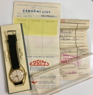 Hodinky Prim Incabloc-krabička+z.list+účtenka