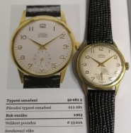 PRIM 50 081 3 zlacené pouzdro že Švýcarska
