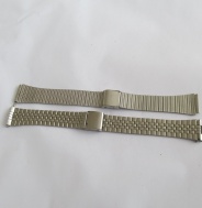 Ocelové tahy - řemínky na hodinky 18mm - stainless steel