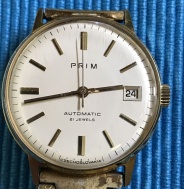 STARÉ ZACHOVALÉ HODINKY PRIM  AUTOMATIC BAUHAUS