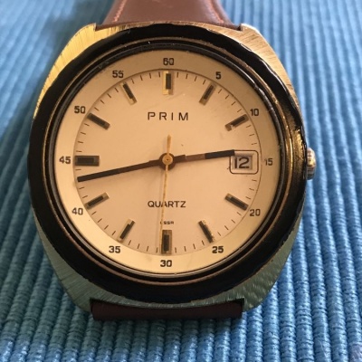 STARÉ MÁLO VÍDANÉ HODINKY PRIM SPORT QUARTZ