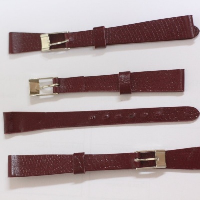 3x kožený pásek 12mm