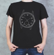 Pánské tričko s motivem hodinek SPARTAK