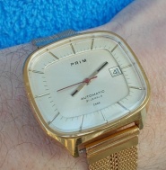 DOKONALE  PRIM AUTOMATIC 21 JEWELS ZLATE PROVEDENI!!!