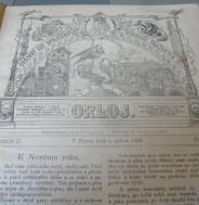 1895 ČASOPIS ORLOJ  ODB.LIST SPOLEČENSTVA HODINÁŘŮ PRAŽSKÝCH