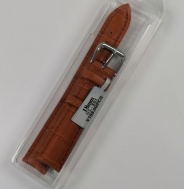 Kožený řemínek 18 mm svtle hnědý