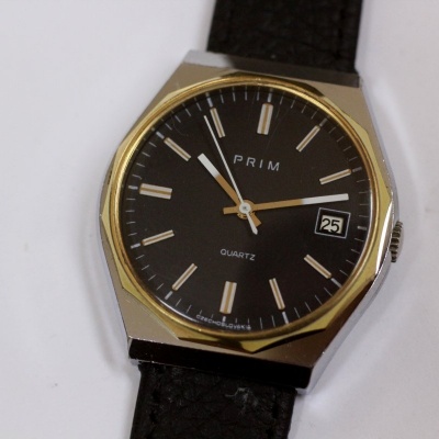 pánské Prim Quartz s datumkou, kalibr 210