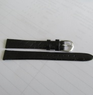 Řemínek na hodinky 12mm - černý