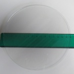 Sklo do hodin Prim - rovné - průměr 16cm