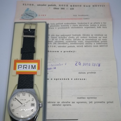 Hodinky Prim full set 1979