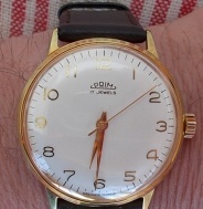 NADHERNE ZLACENE OBLEKOVKY 17 JEWELS ROK 1966