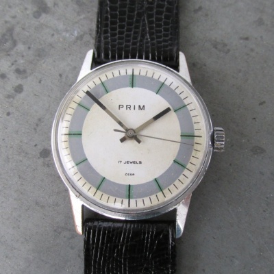Hodinky Prim - typ 66 322 1 - málo vídaný model