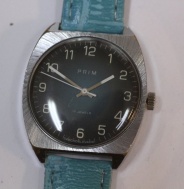 pánské hodinky PRIM 66, modrý číselník