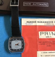 STARÉ ZACHOVALÉ HODINKY PRIM AUTOMATIC TV