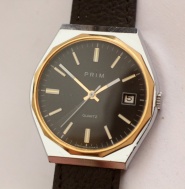 pánské Prim Quartz s datumkou, kalibr 210, TOP STAV