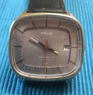STARÉ ZACHOVALÉ HODINKY PRIM AUTOMATIC TV FIALKY 