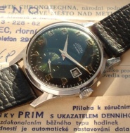 PRIM DATUMATIC 52 074 1 LAHVOVĚ ZELENÝ ČÍSELNÍK - KOMPLETNÍ BALENÍ