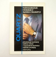 Reklama na hodinky PRIM QUARTZ