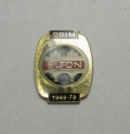 odznak k 30. výročí založení Eltonu . LH_1