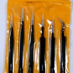 Sada pinzet 6 kusů nová