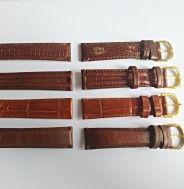 4x pánský kožený řemen 18mm, č. 3!!!