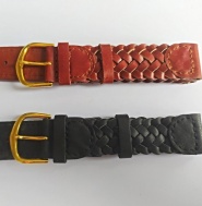2x řemen 18mm, pravá kůže !!!