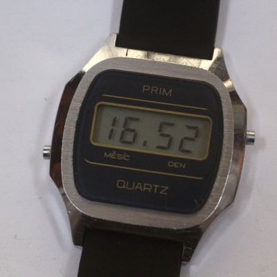 pánské digitálky Prim, modré provedení
