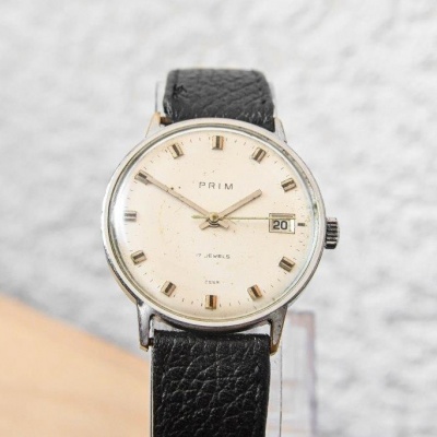 Prim - Elegant - kal. 68 - Světlé - (Bez čísel) - Chrom