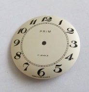 Číselník na kapesní hodinky Prim nový, nepoužitý, originální č.1