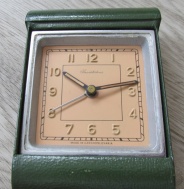 Starý cestovní budíček Chronotechna