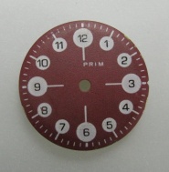 Použitý číselník hodinek Prim, kal.66. č.15
