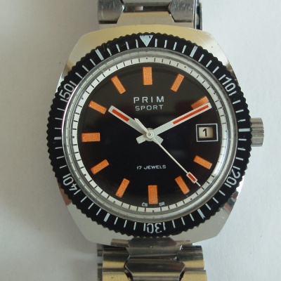 Hodinky Prim sport II oranžové