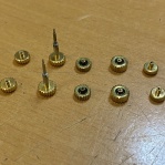 zlaté korunky mix 10ks