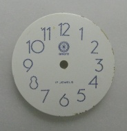 Použitý exportní číselník hodinek Prim, kal.66. č.21