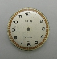 Použitý číselník hodinek Prim, kal.66. č.28