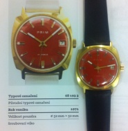 Hodinky Prim r.vzniku 1971