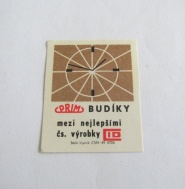DOBOVÁ NÁLEPKA NA SIRKY - PRIM BUDÍKY