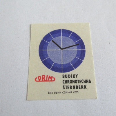 DOBOVÁ NÁLEPKA NA SIRKY - PRIM BUDÍKY II