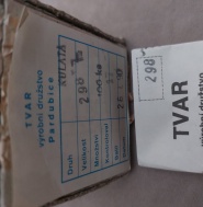 TVAR PARDUBICE 298/100ks